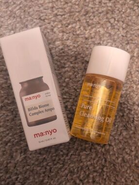 ma:nyo Mini Pure Cleansing Oil And Bifida Biome Complex Ampoule